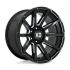 XD Series XD847 OUTBREAK GLOSS BLACK MILLED 6x139.7 17R 9 106.1 30