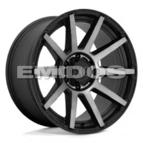 XD Series XD849 GRENADE 2 GLOSS BLACK MILLED 5x127 20R 9 71.5 BNK
