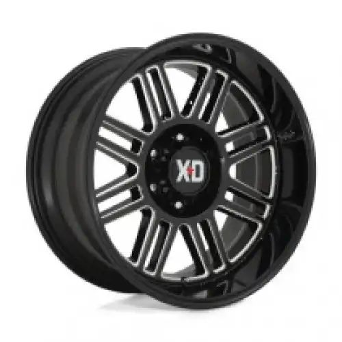 XD Series XD850 CAGE GLOSS BLACK MILLED 5x139.7 20R 10 78.1 -18