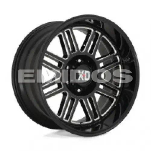 XD Series XD850 CAGE GLOSS BLACK MILLED 5x139.7 20R 10 78.1 -18