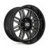 XD Series XD850 CAGE GLOSS BLACK MILLED 5x139.7 20R 10 78.1 -18