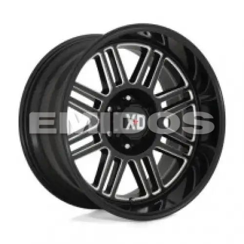XD Series XD850 CAGE GLOSS BLACK MILLED 5x150 20R 9 110.1 18