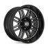XD Series XD850 CAGE GLOSS BLACK MILLED 5x150 20R 9 110.1 18