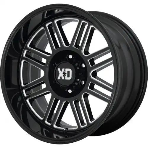 XD Series XD850 CAGE GLOSS BLACK MILLED 6x135 20R 9 87.1 18
