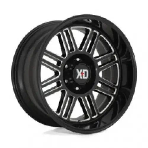 XD Series XD850 CAGE GLOSS BLACK MILLED 8x180 20R 9 124.2 18