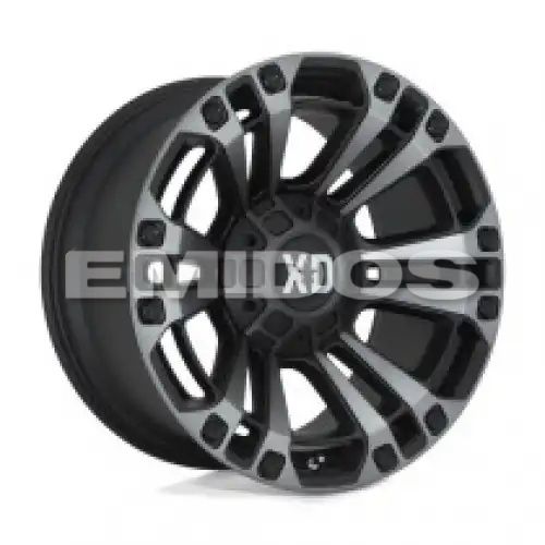 XD Series XD851 MONSTER 3 SATIN BLACK W/ GRAY TINT 6x135/139.7 20R 9 106.1 BNK