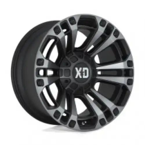 XD Series XD851 MONSTER 3 SATIN BLACK W/ GRAY TINT 8x165.1 20R 9 125.1 BNK