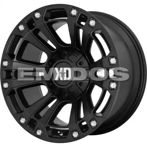 XD Series XD851 MONSTER 3 SATIN BLACK 8x180 20R 9 124.2 BNK