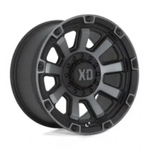 XD Series XD852 GAUNTLET SATIN BLACK W/ GRAY TINT 5x139.7/150 20R 9 110.1 BNK