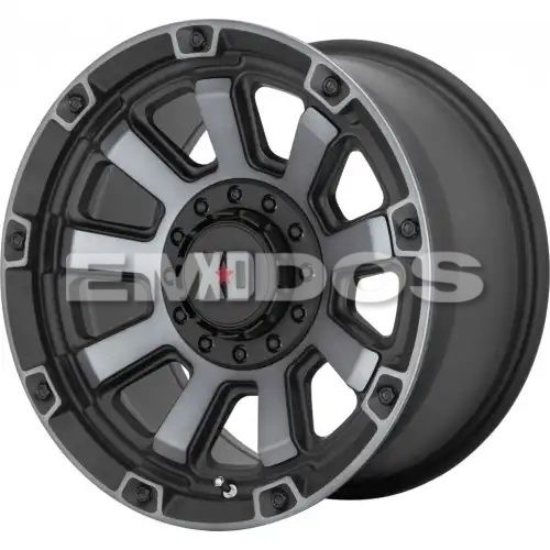 XD Series XD852 GAUNTLET SATIN BLACK W/ GRAY TINT 8x180 20R 9 124.2 BNK