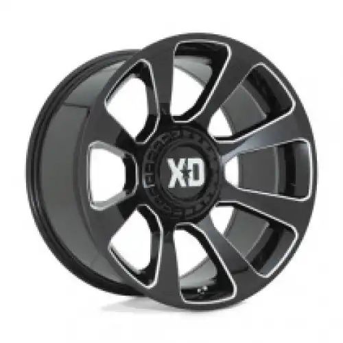 XD Series XD854 REACTOR GLOSS BLACK MILLED 5x139.7/150 20R 10 110.1 -18