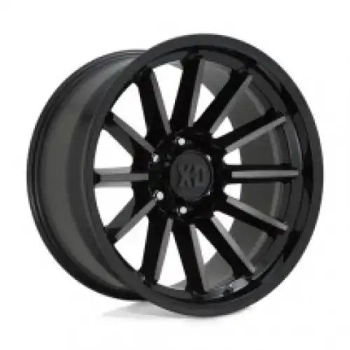 XD Series XD855 LUXE GLOSS BLACK MACHINED W/ GRAY TINT 6x135 20R 10 87.1 -18