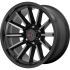 XD Series XD855 LUXE GLOSS BLACK MACHINED W/ GRAY TINT 6x139.7 17R 9 106.1 BNK