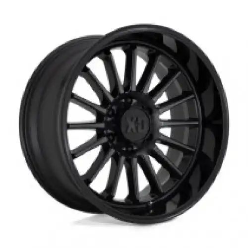 XD Series XD857 WHIPLASH GLOSS BLACK W/ GRAY TINT 6x135 20R 9 87.1 BNK