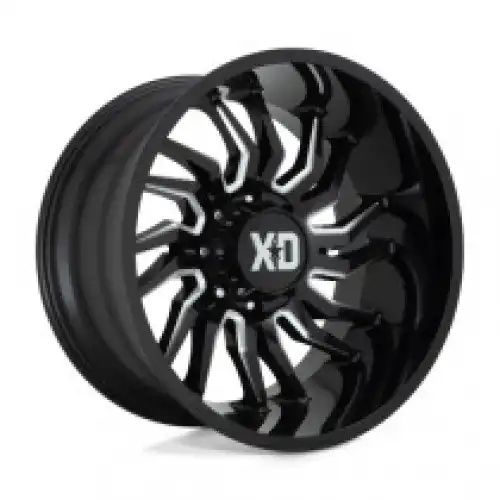 XD Series XD858 TENSION GLOSS BLACK MILLED 6x139.7 22R 10 106.1 -18