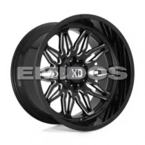 XD Series XD859 GUNNER GLOSS BLACK MILLED 5x127/139.7 20R 10 78.1 -18