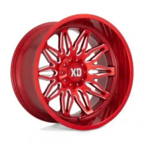 XD Series XD859 GUNNER CANDY RED MILLED 5x127/139.7 22R 12 78.1 -44