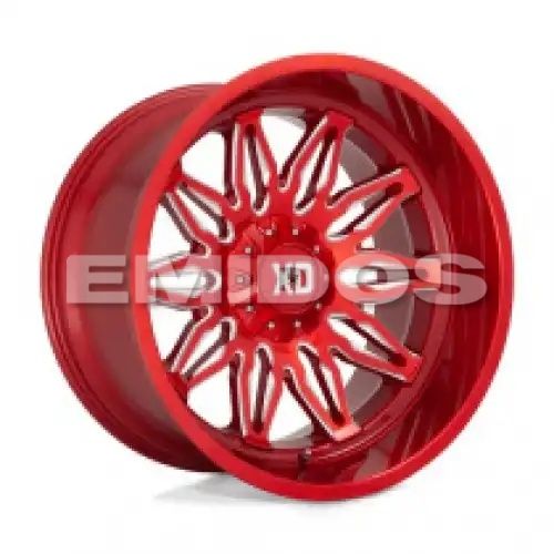 XD Series XD859 GUNNER CANDY RED MILLED 6x135/139.7 22R 12 106.1 -44