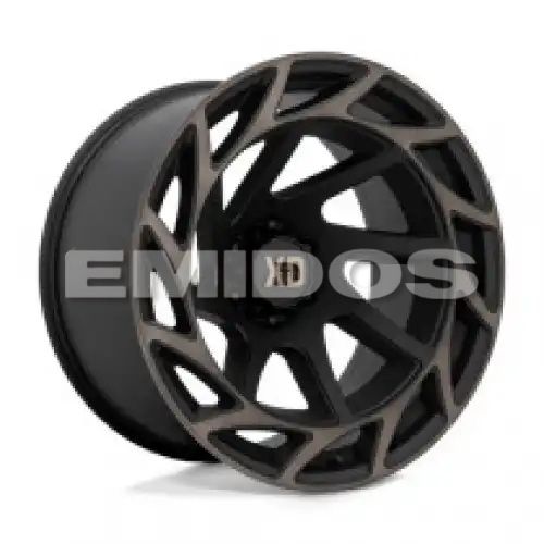 XD Series XD860 ONSLAUGHT SATIN BLACK W/ BRONZE TINT 6x139.7 22R 12 106.1 -44