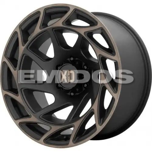 XD Series XD860 ONSLAUGHT SATIN BLACK W/ BRONZE TINT 6x139.7 20R 9 106.1 BNK