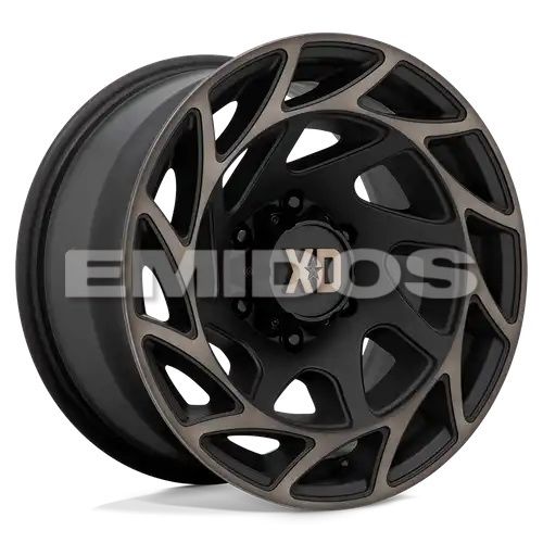 XD Series XD860 ONSLAUGHT SATIN BLACK W/ BRONZE TINT 6x139.7 17R 9 106.1 BNK