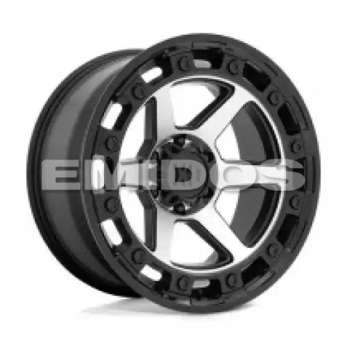 XD Series XD862 RAID SATIN BLACK MACHINED 5x127 17R 9 71.5 BNK