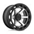 XD Series XD862 RAID SATIN BLACK MACHINED 6x139.7 17R 9 106.1 BNK
