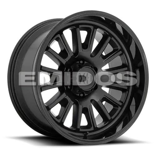 XD Series XD864 ROVER SATIN BLACK W/ GLOSS BLACK LIP 6x139.7 24R 12 106.1 -44