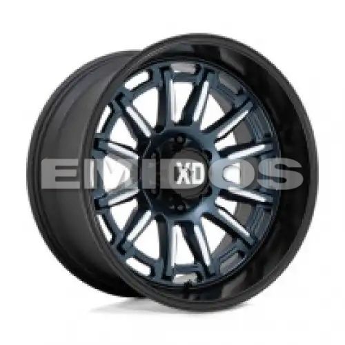 XD Series XD865 PHOENIX METALLIC BLUE MILLED W/ BLACK LIP 6x135 20R 10 87.1 -18