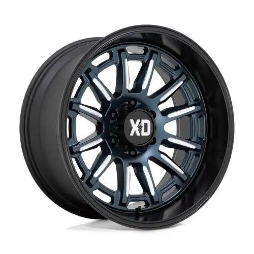 XD Series XD865 PHOENIX METALLIC BLUE MILLED W/ BLACK LIP 5x127 20R 9 71.5 BNK