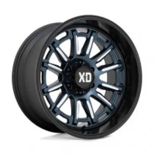 XD Series XD865 PHOENIX METALLIC BLUE MILLED W/ BLACK LIP 5x127 20R 9 71.5 18