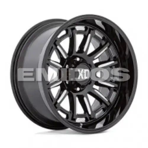 XD Series XD865 PHOENIX GLOSS BLACK MILLED 6x135 20R 9 87.1 BNK
