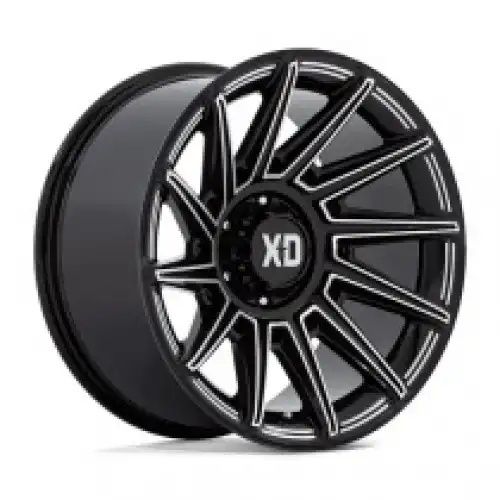 XD Series XD867 SPECTER GLOSS BLACK MILLED 5x127 20R 10 71.5 -18