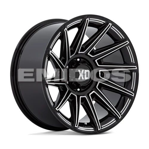 XD Series XD867 SPECTER GLOSS BLACK MILLED 6x139.7 20R 10 106.1 -18