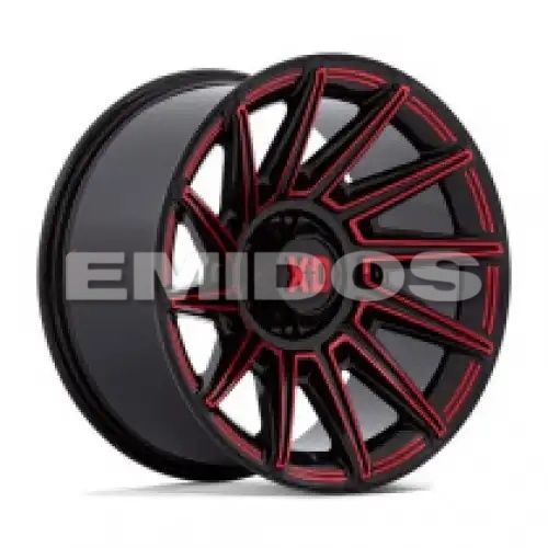 XD Series XD867 SPECTER GLOSS BLACK W/ RED TINT 6x139.7 20R 10 106.1 -18