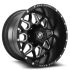 XF Off-Road XF-202 Matte Black & Machined 5x114.3/127 20R 10 78.1 -12
