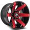 XF Off-Road XF-214 Gloss Black + Red Inserts 5x127/139.7 20R 10 78.1 -12