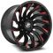 XF Off-Road XF-224 Gloss Black & Red Milled 6x135/139.7 24R 14 106.4 -76