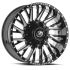 XF Off-Road XF-226 Gloss Black & Milled 8x165.1/170 20R 12 125.2 -44