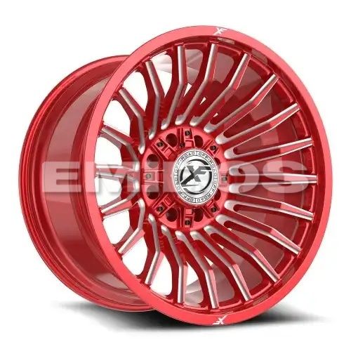 XF Off-Road XF-231 Anodized Red & Milled 8x165.1/170 22R 12 125.2 -44