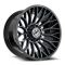 XF Off-Road XF-237 Gloss Black & Machined Titanium Double Dark Tint 8x165.1/170 20R 10 125.2 -12
