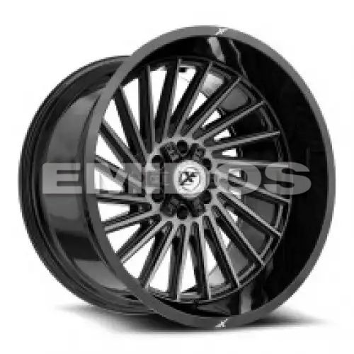 XF Off-Road XF-239 Gloss Black & Brushed Double Dark Tint 5x127/139.7 20R 10 78.1 -24