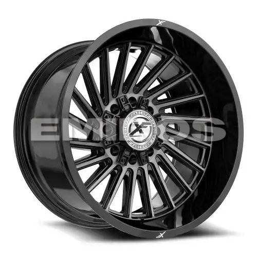 XF Off-Road XF-239 Gloss Black & Brushed Double Dark Tint 8x165.1/170 20R 10 125.2 -12