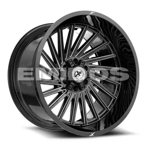 XF Off-Road XF-239 Gloss Black & Milled 5x127/139.7 20R 9 78.1 12