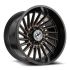 XF Off-Road XF-239 Satin Black & Bronze Machined Double Dark Tint 8x165.1/170 20R 9 125.2 12