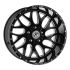 XFX Flow XFX-301 Gloss Black & Milled 6x135/139.7 24R 12 106.4 -44