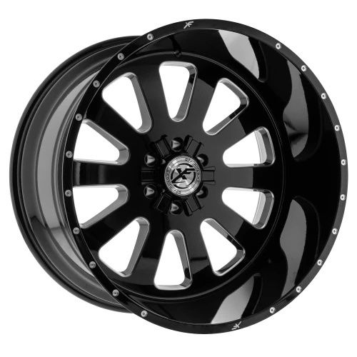 XFX Flow XFX-302 Gloss Black & Milled 6x135/139.7 20R 12 108 -44