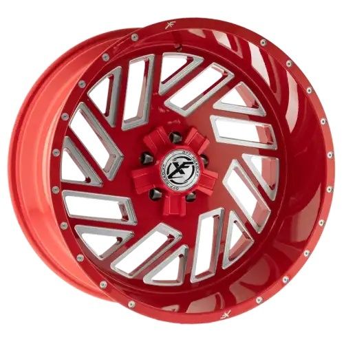 XFX Flow XFX-304 Red & Milled 5x139.7/150 22R 12 110.3 -44