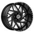 XFX Flow XFX-306 Gloss Black & Milled 5x114.3/127 20R 9 78.1 BNK