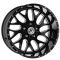 XFX Flow XFX-301 Gloss Black & Milled 6x135/139.7 24R 14 106.4 -76
